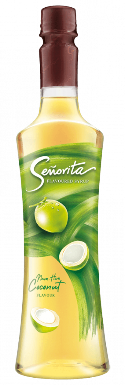 น้ำเชื่อมแต่งกลิ่น มะพร้าวน้ำหอม เซนญอริต้า 750 มิลลิลิตร (Senorita Nam-Hom Coconut Syrup 750 ml.)