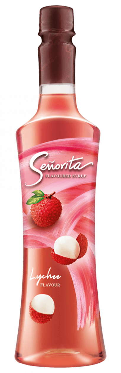 น้ำเชื่อมแต่งกลิ่น ลิ้นจี่ เซนญอริต้า 750 มิลลิลิตร (Senorita Syrup Lychee 750 ml.)