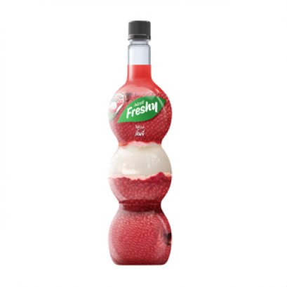 ไซรัปรสลิ้นจี่ เฟรชชี่ 800ml (ยกลัง12ขวด)