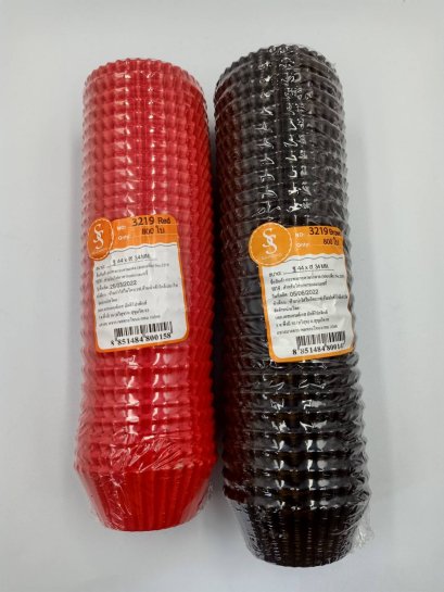 กระทงกระดาษ No.3219 Brown S&amp;S (800ชิ้น/แพ็ค)