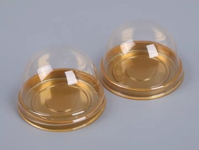 กล่องโดมจิ๋วสีทอง (50ใบ/แพค)