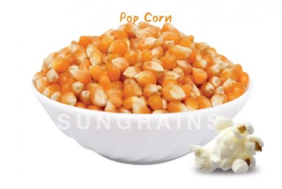 ข้าวโพดบัตเตอร์ฟลาย ตรา ซันเกรนส์ (ยกลัง 20 ชิ้น) Popcorn Butterfly Sungrains 500g.