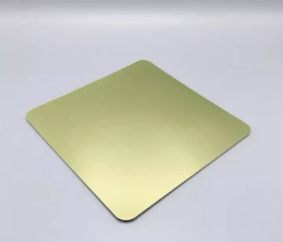 ฐานรองเค้ก 1 ปอนด์ สีทองด้าน ขอบมน