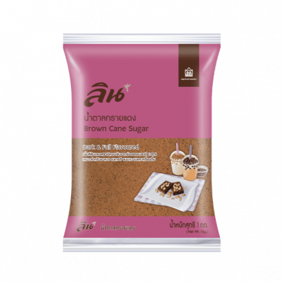 ลินน้ำตาลทรายแดง 1กิโลกรัม