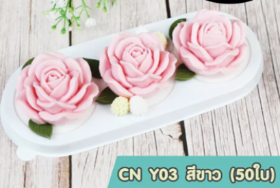 Y03 สีขาว (50ใบ/แพค)