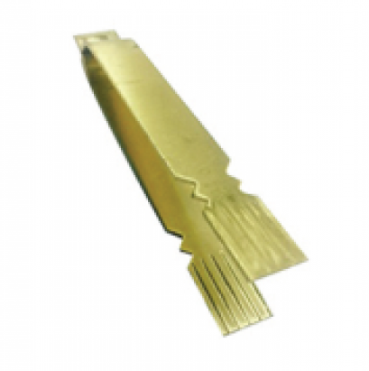 หนีบช่อม่วงปลายตัด ขนาด 1.2 cm x 8 cm