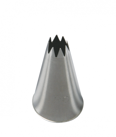 หัวบีบเบอร์ 20 ( ยกแพค 6 ชิ้น)