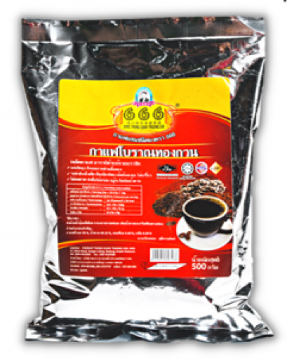 กาแฟโบราณ 666  500 กรัม (Coffee 666 Brand Mix Coffee Powder 500 g.)