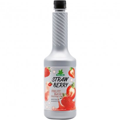 น้ำผลไม้เข้มข้น สตรอเบอร์รี่ฟรุตเบสพรีเพอเรชั่น เนเจอร์เทส 750 มิลลิลิตร (Nature Taste Straw berry Fruit Based 750 ml.)