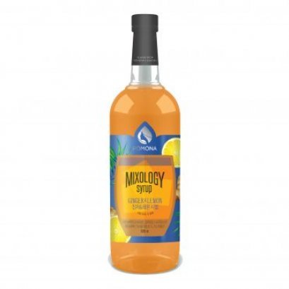 ไซรัปมิกซ์โซโลจี้ ขิง &amp; เลม่อน โพโมน่า 1000 มิลลิลิตร (Mixology Ginger and Lemon Syrup 1000 ml)
