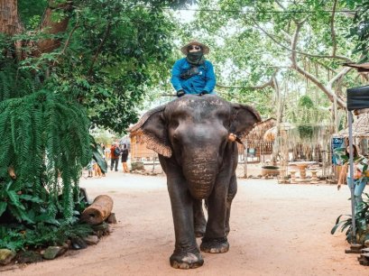 エレファント トレッキング ELEPHANT TREKKING(MONG CHANG CAFE)