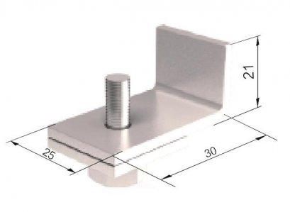 End stop used for C32/C40 track