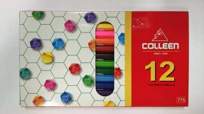 ดินสอสีไม้ Colleen No. 775 จำนวน 12 สี