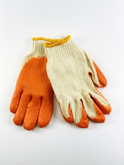 ถุงมือคอตตอนเคลือบยาง