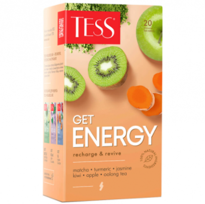 ชาเขียว TESS ENERGY ชาเขียวคุณภาพดีจากผู้ผลิตแบรนด์ดังของรัสเซีย