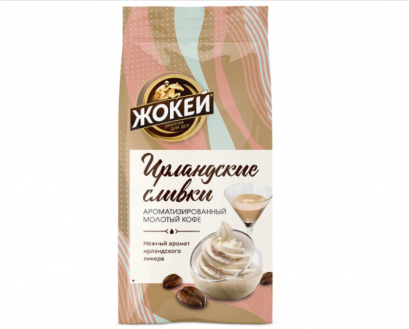 กาแฟคั่วบด Jockey ไอริช ครีม