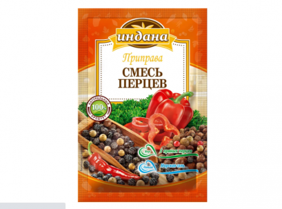 INDANA เครื่องเทศ เมล็ดพริกไทยป่นผสมเครื่องเทศหลากชนิด ขนาด 15 กรัม