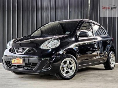 Nissan March 1.2S ปี2019 สีดำ เกียร์ธรรมดา