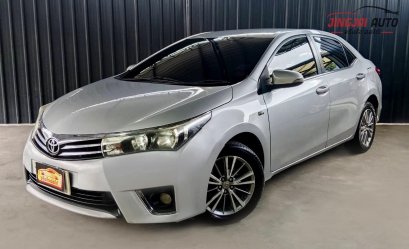 Toyota​ Altis 1.8Eปี2014 สีบอร์น​ซเทา