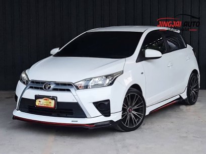 Toyota Yaris 1.2E ปี2017สีขาว เกียร์ออโต้