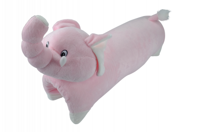 Doll Elephant Pink Ear White