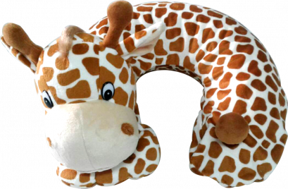 ПОДУШКА ИГРУШКА ДЛЯ ШЕИ ЖИРАФ