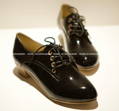 [พร้อมส่ง] [Ai-007] Ai++รองเท้า++รองเท้าคัดชูสีดำ