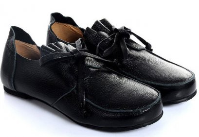 [*พร้อมส่ง 36] [Ai-009] Ai++รองเท้า++รองเท้าคัดชูสีดำ