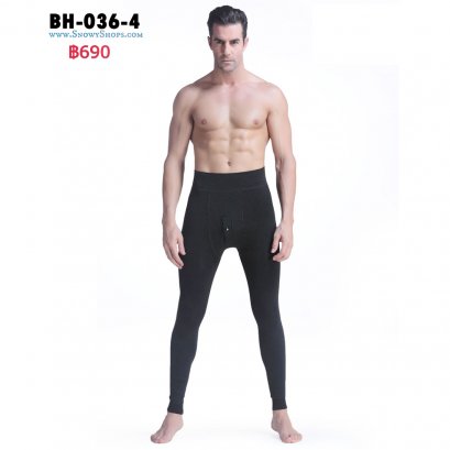 [พร้อมส่ง F]  [BH-036-4] ลองจอนซับขนกันหนาวชายสีเทาเข้ม รุ่นนี้ผ้านุ่มมากใส่กันหนาวติดลบได้เลย แนะนำค่ะ