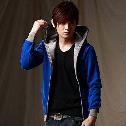  [[PreOrder ]] [HD-061] HD ++เสื้อกันหนาว++ เสื้อกันหนาวสีน้ำเงิน