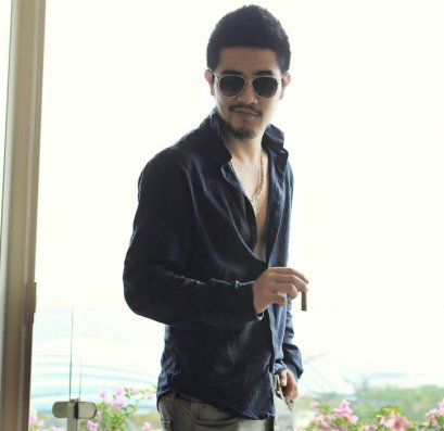  [[พร้อมส่ง XL]] [Mix-007] MIX++เสื้อเชิ๊ต++เสื้อเชิ๊ตสีน้ำเงินคอปกแขนยาวใส่สบาย