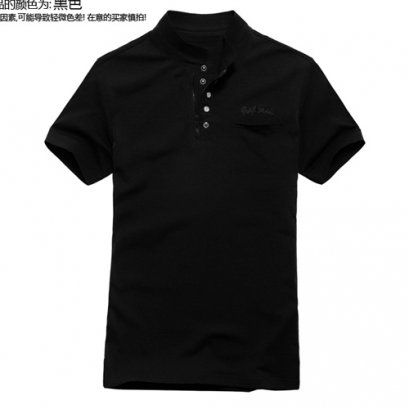 [[พร้อมส่ง 2XL]] [TS-013] TS ++เสื้อ++ เสื้อโปโลสีดำ