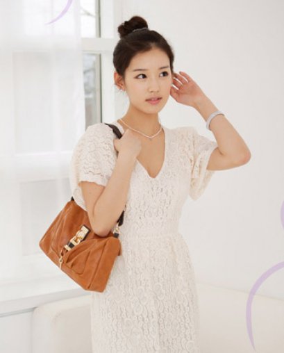 {{SALE399บาท}} [[*พร้อมส่ง S M]] [Do-212] Domeya++เดรส++เดรสสีนู้ดผ้าลูกไม้คอเว้าลึก แขนสั้นกว้าง กระโปรงสั้นมีผ้าซับให้อย่างดีค่ะ(รุ่นD8822)