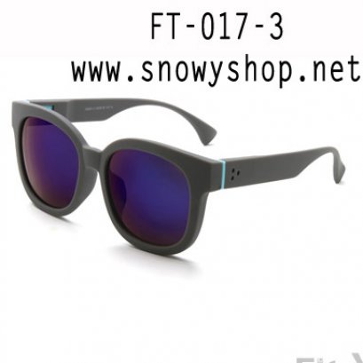  [[พร้อมส่ง]] [FT-017-3] แว่นตากันแดด++แว่นตากันแดดผู้หญิง กรอบแว่นสีเทา