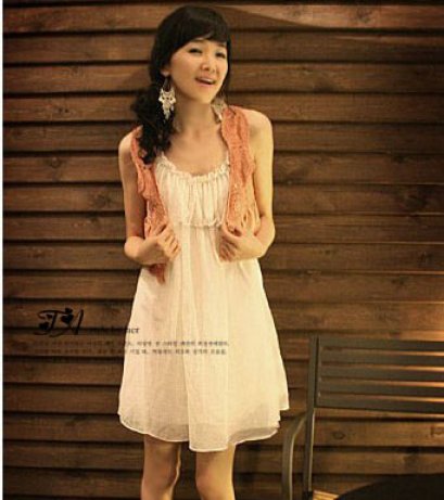      {{SALE 499 บาท}} [[*พร้อมส่ง F] ] [SZ-8121] SZ++เดรส++เดรสคล้องคอสีขาวผ้าฝ้าย หน้าอกระบายค่ะ 