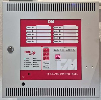 CM-CP1-10L FIRE ALARM CONTROL PANEL 10 ZONE