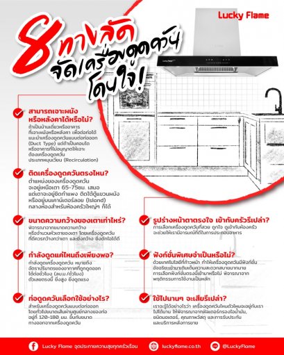 8 ทางลัด จัดเครื่องดูดควันโดนใจ