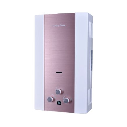 Gas water heater, model GWH-50R Rose, with 7-level safety system
