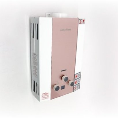 เครื่องทำน้ำร้อนแก๊ส รุ่น GWH-50R Rose ระบบนิรภัย7ชั้น