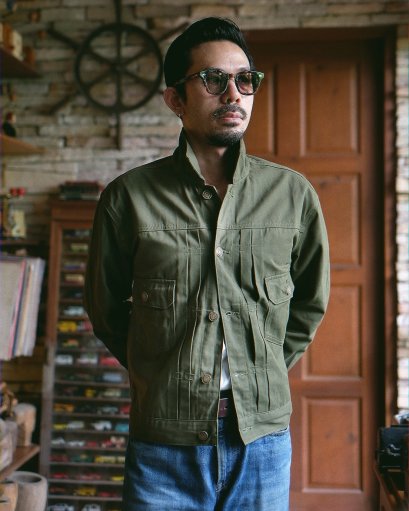 แจ๊คเก็ต TYPE-2 (green cotton)
