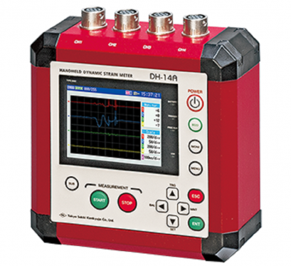Strain Reader Machine Smart Dynamic Strain Recorder DC-204R / DC-204Ra
