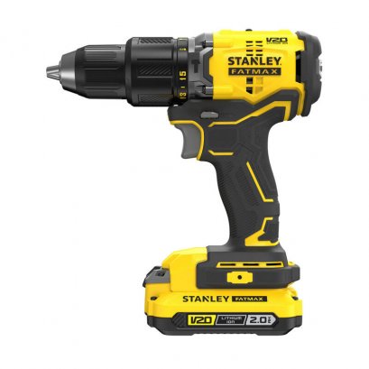 สว่านกระแทกไร้สาย ไร้แปรงถ่าน 20V Stanley รุ่น SBD715D2KA-B1