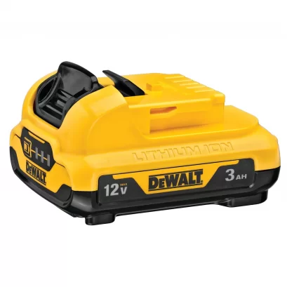 แบตเตอรี่ Li-ion DEWALT รุ่น DCB124-B1 12V Max 3.0 Ah สีเหลือง - ดำ