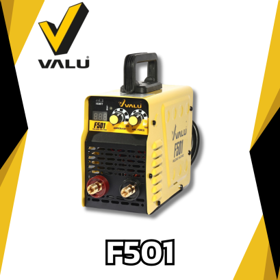 VALU เครื่องเชื่อม ARC MMA Inverter กระแสไฟเชื่อม 20-200 แอมป์ รุ่น F501 ขนาดลวดเชื่อม 1.6-3.2 มม. มีระบบ IGBT ระดับป้องกัน IP21S