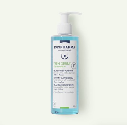 ISISPHARMA Teen Derm Gel Sensitive purifying cleansing gel