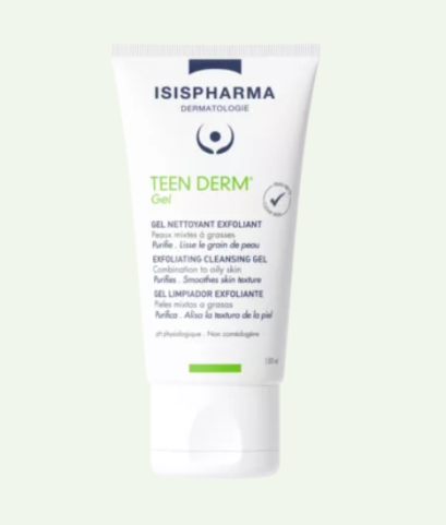 ISISPHARMA Teen Derm Gel 150 ml exfoliating cleansing gel