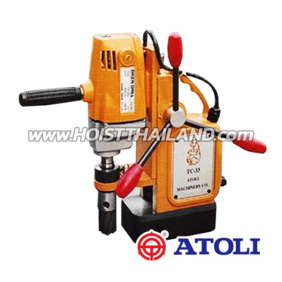 TC-33 สว่านแท่นแม่เหล็กไฟฟ้พร้อมฐาน  11-35 มม.  "ATOLI" รุ่น TC-33
