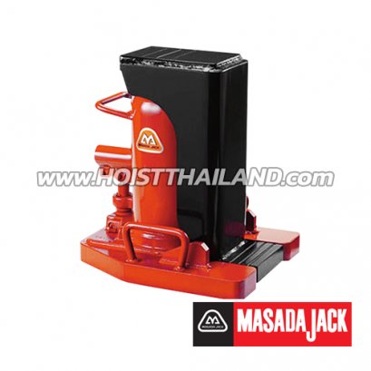 MHC-5V-2 แม่แรงกะปุกยกข้าง-ตรงมีวาล์ว 5 ตัน (5TON) MASADA JACK MHC-V series