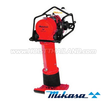 MTR-120 "MIKASA" เครื่องตบดินแบบกระโดด (เครื่องกระทุ้งดิน) เบนซิน 2 จังหวะ จำนวนกระแทก 550-600  ครั้ง/นาที มิกาซ่า ประเทศญี่ปุ่น