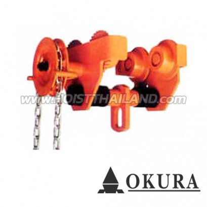 OK-GCL-1T รอกวิ่งแบบมีเกียร์ 1 ตัน OKURA GEARED TROLLEY (GCL)